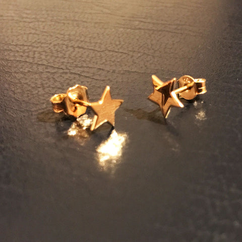 Star Shaped Stud Earrings