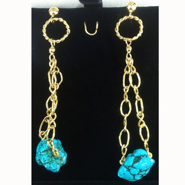 Turquoise Drop Earrings