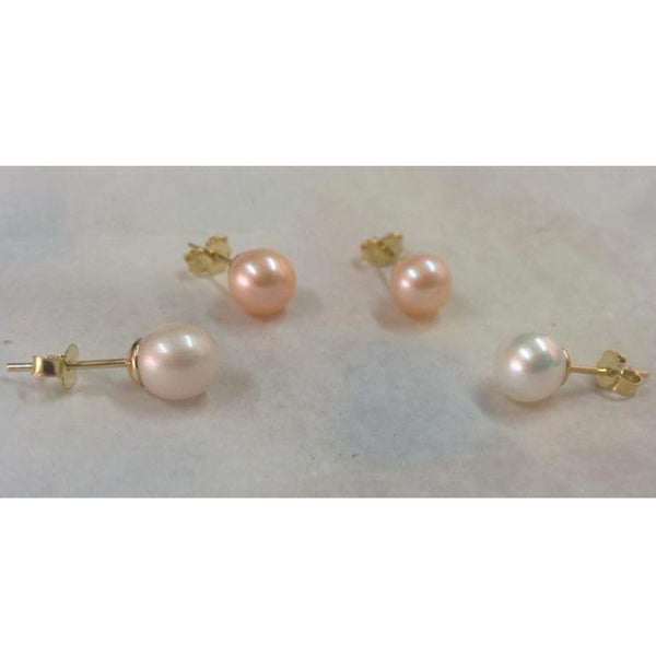 Pearl earrings