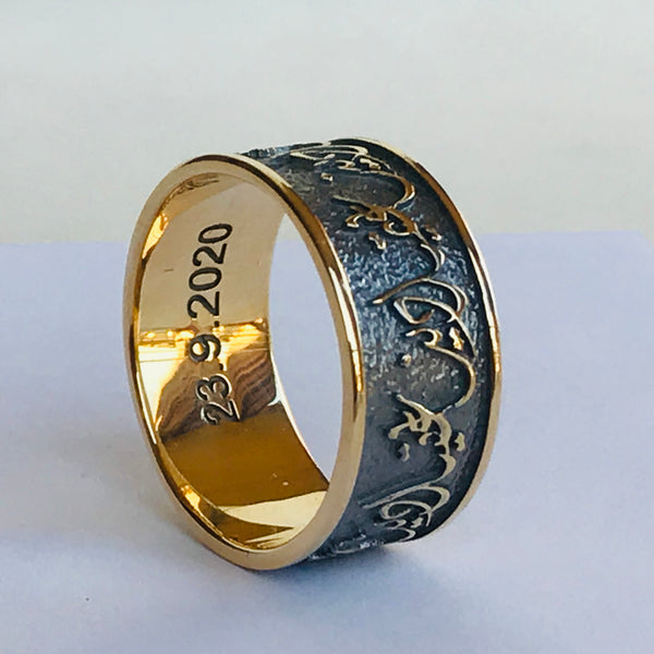 Arabic Calligraphy Ring 2