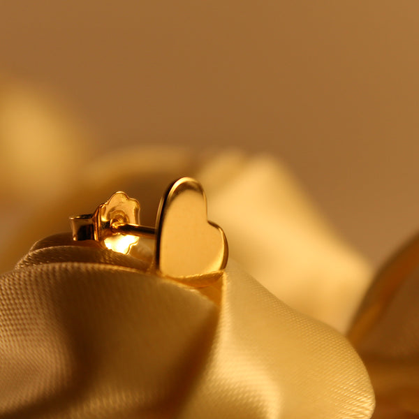 Heart Stud Earrings