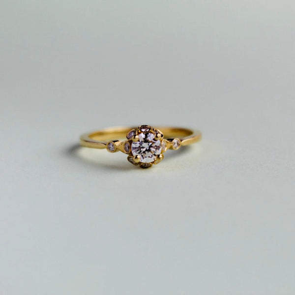 Diamond Sharnel ring