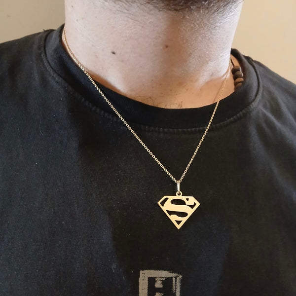 Superman Pendant  ( Medium size )