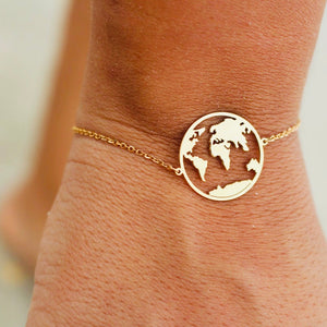 Globe Worldmap bracelet
