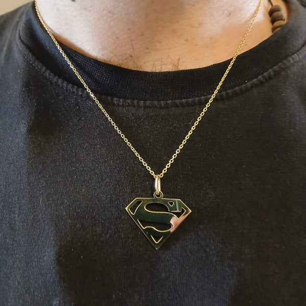 Superman Pendant  ( Medium size )