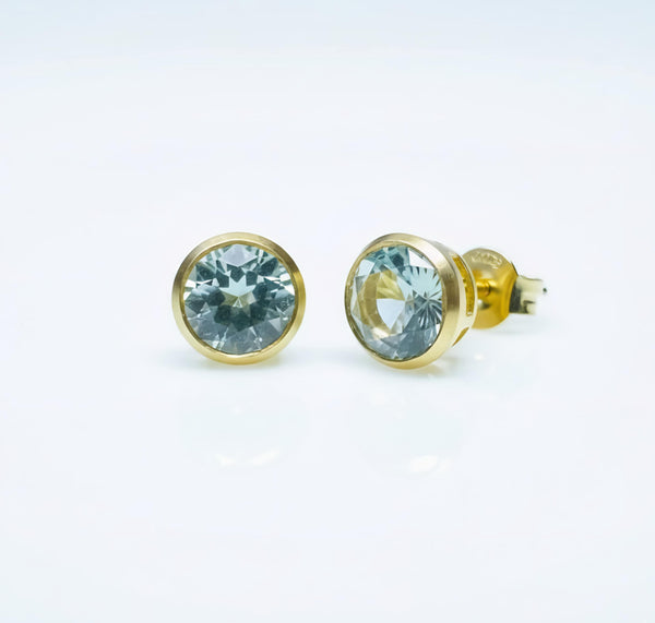 Aqua marine  studs