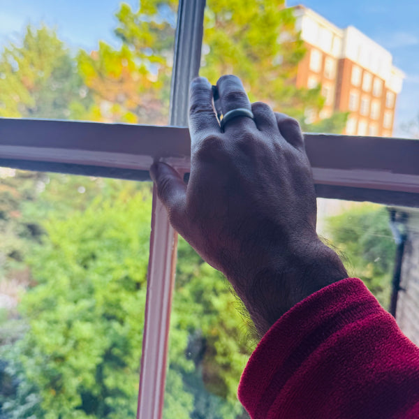 6mm D-Shape Platinum Wedding Band