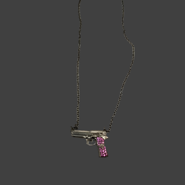 Gun-shaped necklace 6