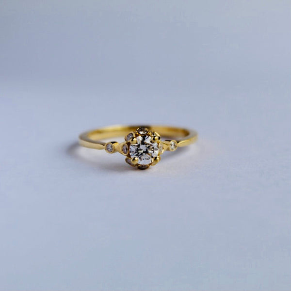 Diamond Sharnel ring