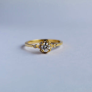 Diamond Sharnel ring