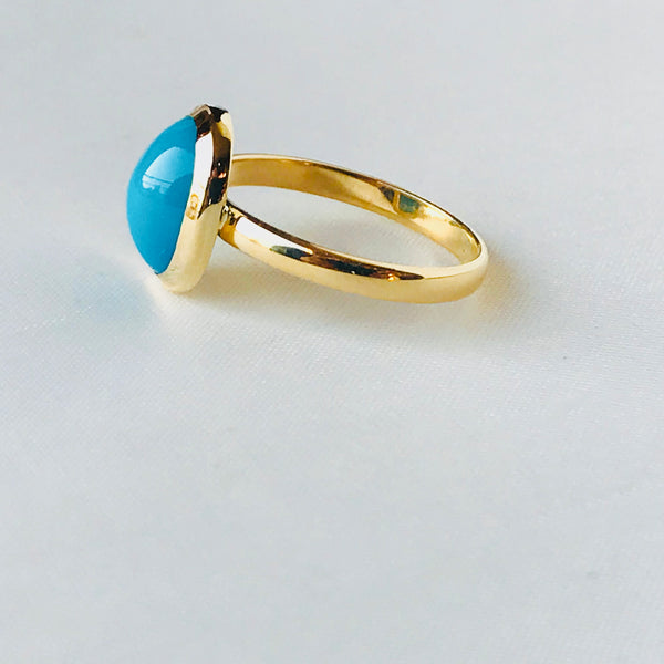 Oval Turquoise Ring
