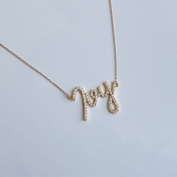 Ivy Diamond Name Necklace