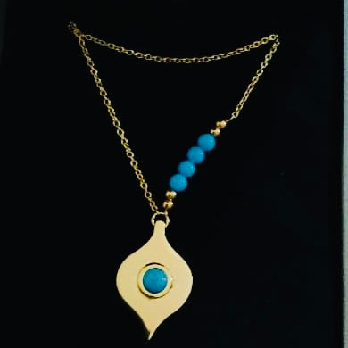 Turquoise EVIL-EYE necklace