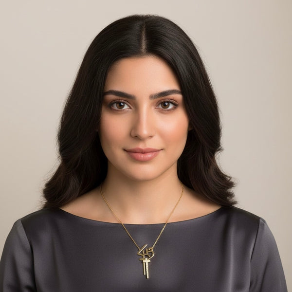 Armenian Calligraphy with Diamonds