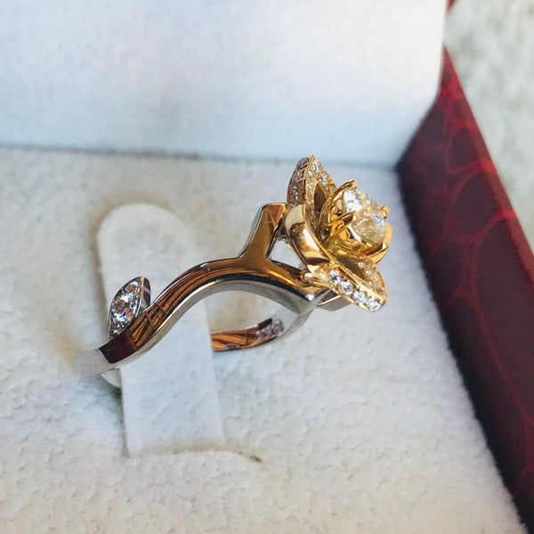 Golden Rose Ring