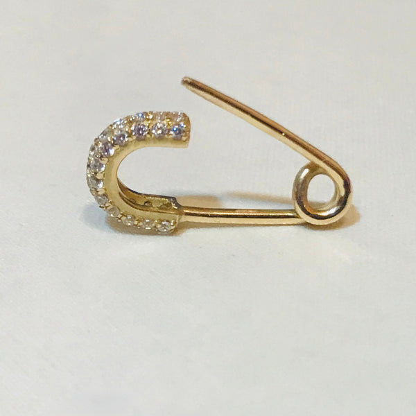 Safety Pin Earring