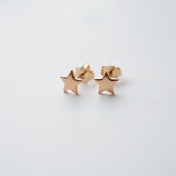 Star Shaped Stud Earrings