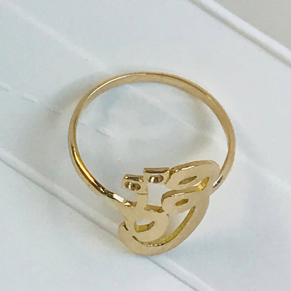 Calligraphy Ring - "Strength" in Arabic