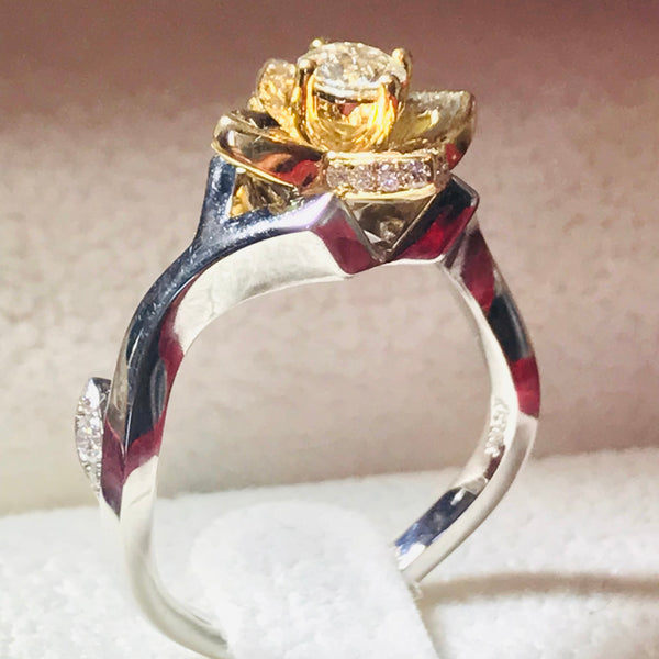 Golden Rose Ring