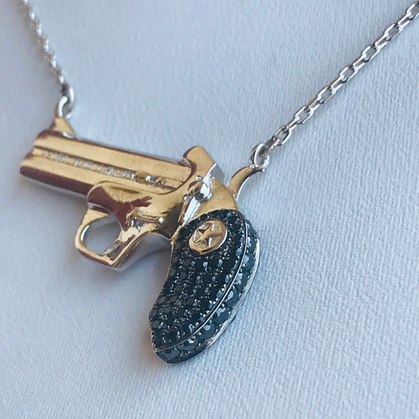 Gunshaped necklace 2