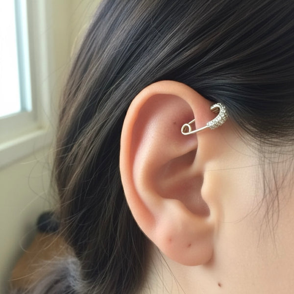 Safety Pin Earring
