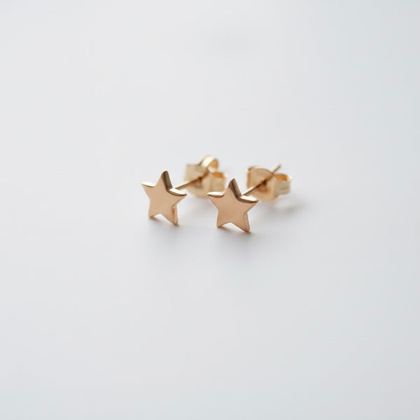 Star Shaped Stud Earrings