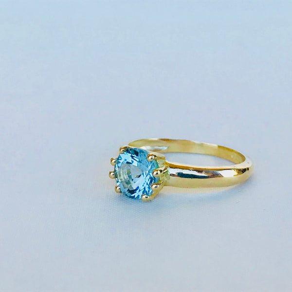 Aquamarine ring
