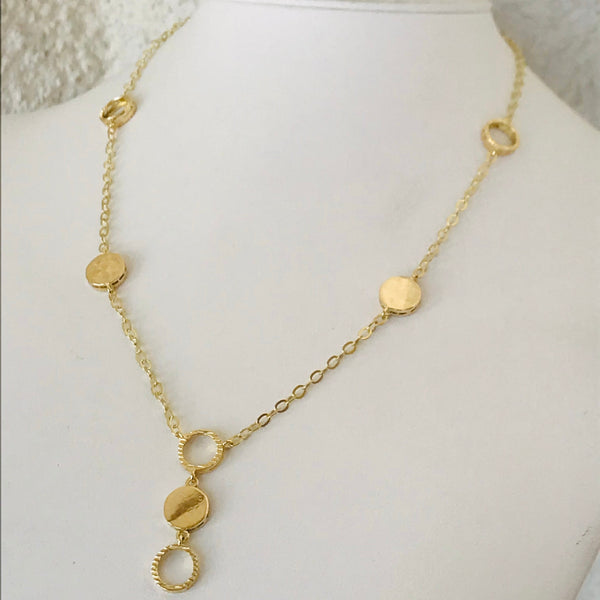 Contemporary Circle Necklace