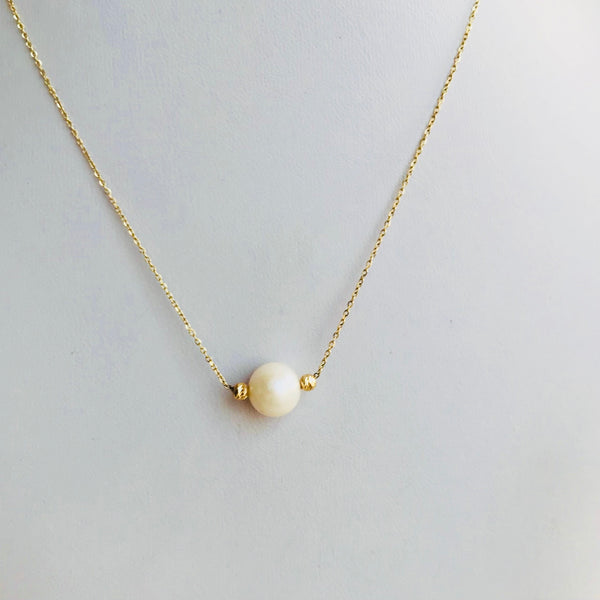 White pearl with two balls