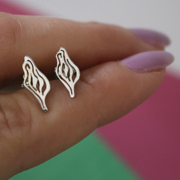 Vagina earrings