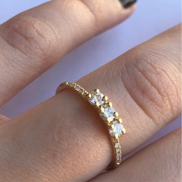 Family Diamond Ring