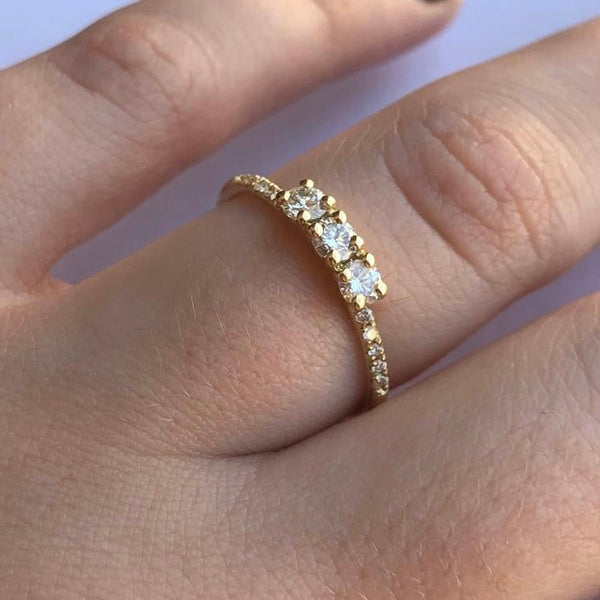 Family Diamond Ring