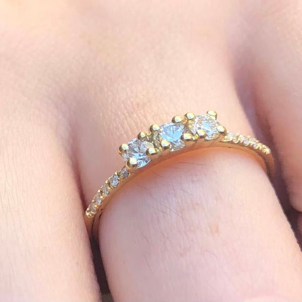 Family Diamond Ring