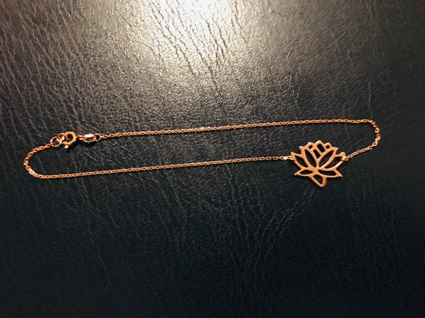 Lotus Anklet