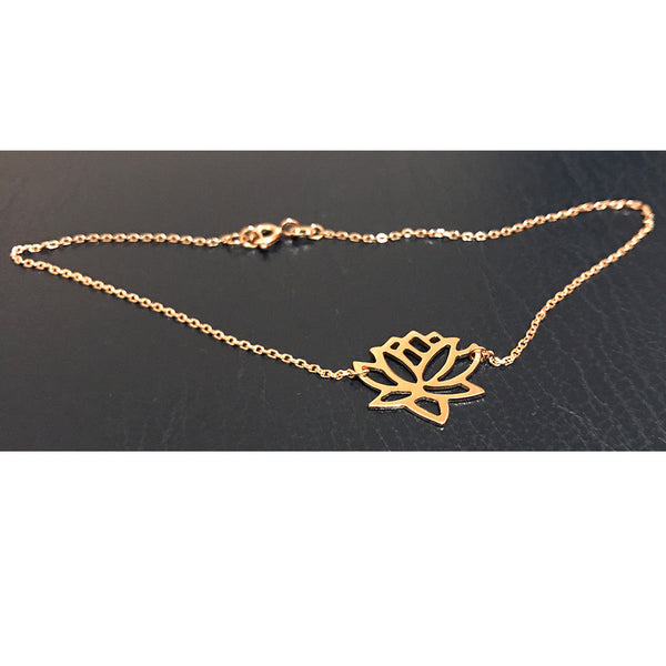 Lotus Anklet