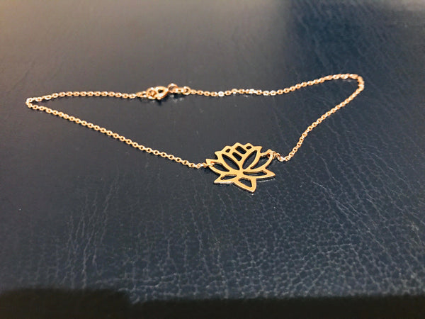 Lotus Anklet