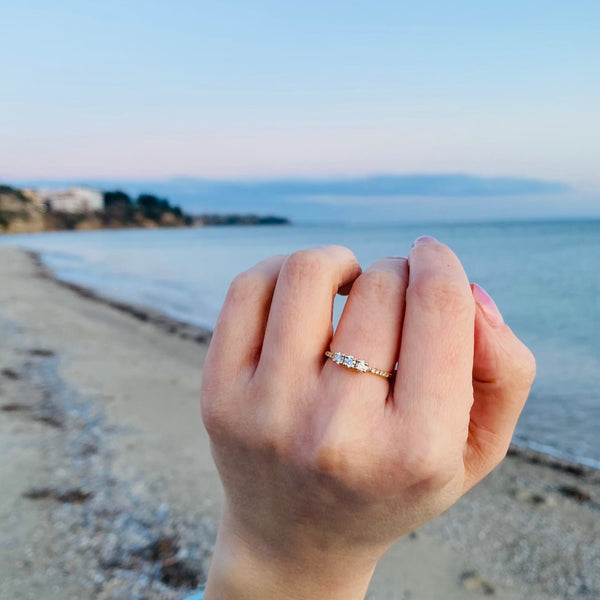 Trio Diamond Ring