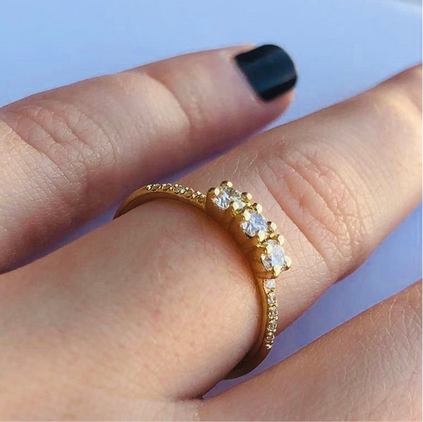 Trio Diamond Ring