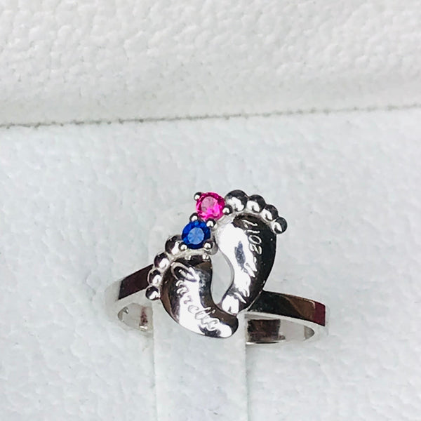 Baby Feet Ring