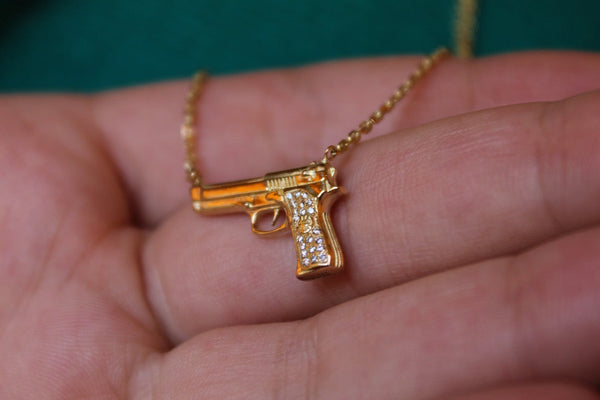 Gun necklace