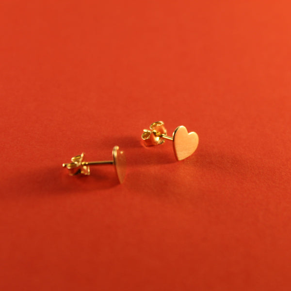 Heart Stud Earrings