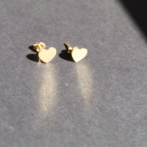 Heart Stud Earrings