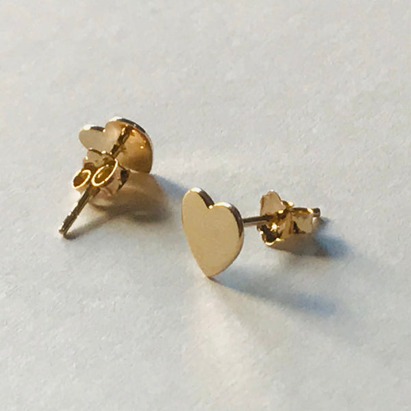 Heart Stud Earrings