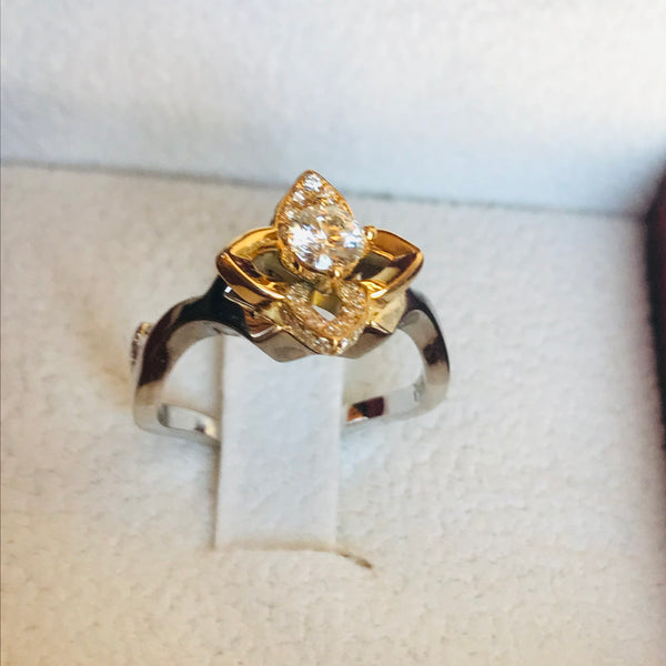 Golden Rose Ring