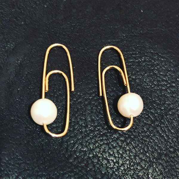 Paper Clip Earrings