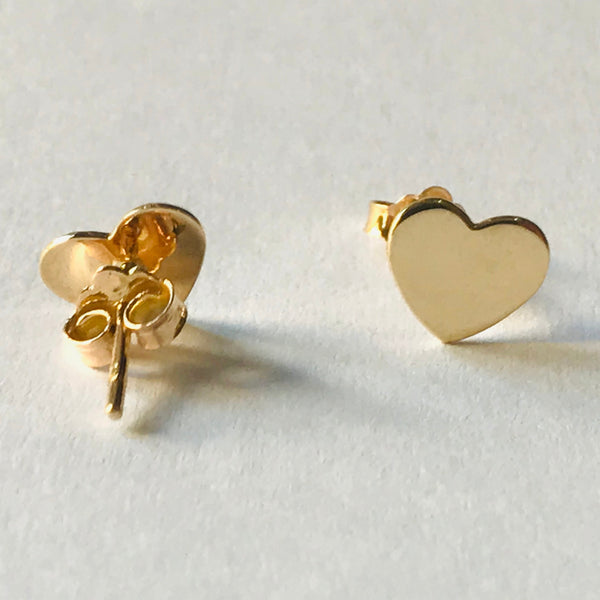 Heart Stud Earrings