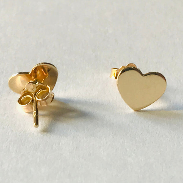 Heart Stud Earrings